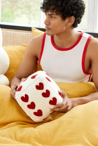 Heart Dice Cushion